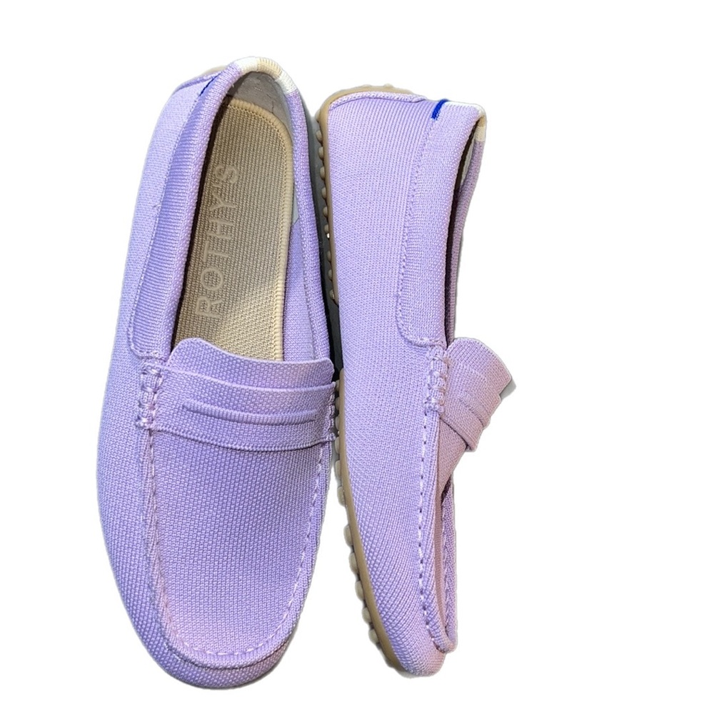 EUC $159 Rothy's The Driver Soft Loafer Slip-On Orchid Purple Size 8 - Picture 12 of 12